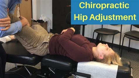 Chiropractic Hip Adjustment Youtube