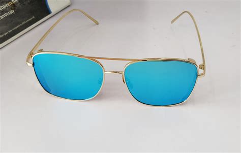 2020 new arrivals metal full blue fashion sun glasses for men eyemart