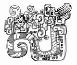 Mayan Coloring Pages Class Maya Drawing Google Search Books Sheets Olmec Mandalas Bgc Colouring Print Printable Getdrawings Snake Tattoo Aztec sketch template