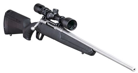 savage arms bolt action mm  rem axis xp stainless bargaindock