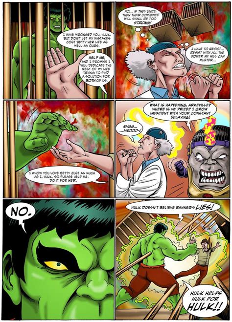 Incredible Hulk Red Alert Page 59 By Mikemcelwee On Deviantart In 2022