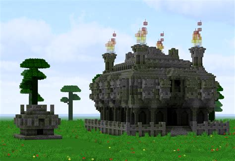 redesigned  jungle temple    scale minecraft