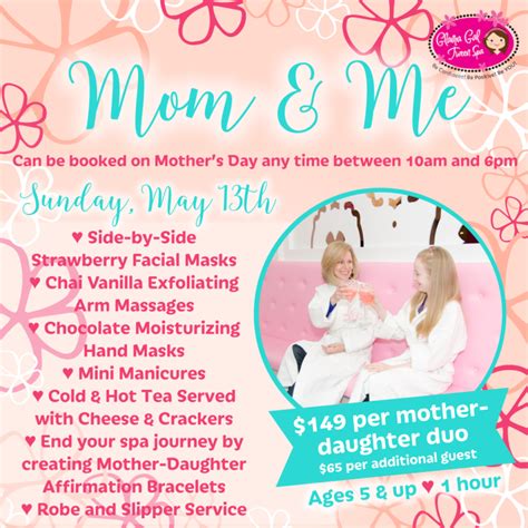 mothers day spa special ideas mothers days spa t ideas