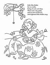 Goose Mother Coloring Books Book 1952 Cut Nursery Embroidery Rhymes Hand Sheets Uploaded User sketch template