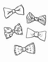 Coloring Bow Tie Pages Printable Hair Birthday Bows Template Drawing Printables Pdf Getcolorings Color Sheets Templates Print Getdrawings Coloringcafe Choose sketch template