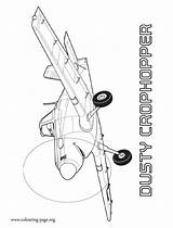 Coloring Kolorowanki Samoloty Crophopper sketch template