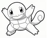 Squirtle Coloring Pages Sheet Pokemon Clipart Color Printable Print Base Clip Popular Kids Squad Coloringhome sketch template