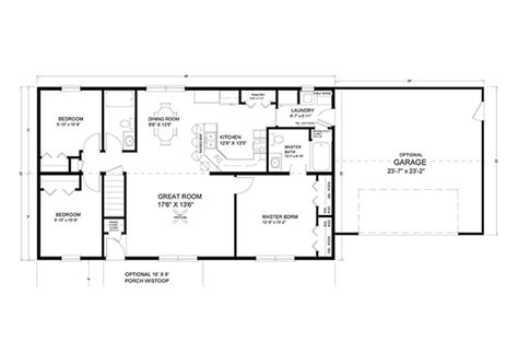 ranch style house plans  square feet house design ideas