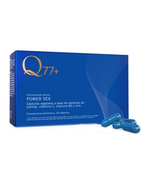 60 cápsulas power sex estimulador sexual masculino q77 · q77 · el
