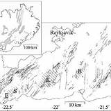 Tectonic Reykjanes Fracture sketch template