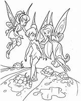 Tinkerbell Fairies sketch template