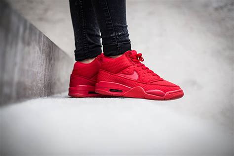 nike air flight classic university red sneakerfiles