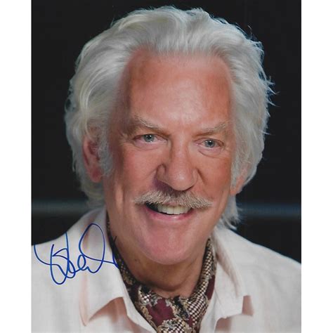 Donald Sutherland Autograph