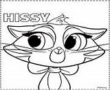 Pals Hissy Puppy sketch template