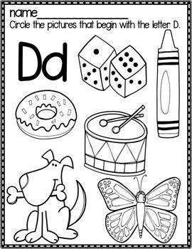 letter  alphabet activities preschool alphabet worksheets preschool