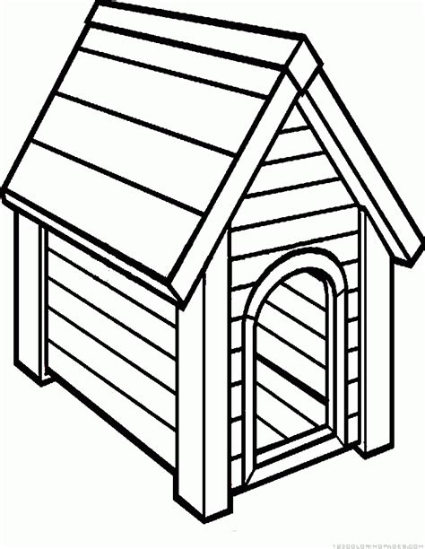 house coloring pages part
