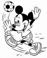 Coloring Soccer Pages Boys Football Mickey Disney Mouse Sports Printable Ball Cleats Sheets Color Playing Kids Colouring Print Texas Cartoon sketch template