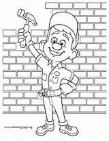 Ralph Wreck Coloring Pages Disney Felix Colouring Hammer Fix Printable Sheets Kids Drawings Choose Board sketch template