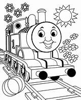 Thomas Colouring Train Friends Kids Mewarnai Coloring Gambar Pages Drawing Tank Engine Printable Printables Boys Sheets Print Cartoon His Toddlers sketch template