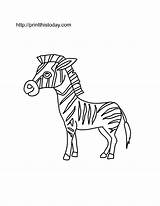 Coloring Pages Printable Zebra Animal Jungle Kids Animals Print Wild Color Annoying Orange Library Clipart Printthistoday Popular sketch template
