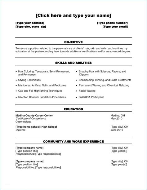 sample esthetician resume  graduate resumeta