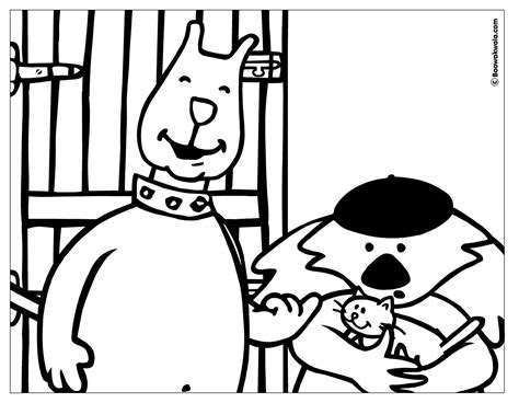 pets coloring page