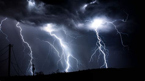 hd wallpaper lightning thunder sky thunderstorm atmosphere darkness