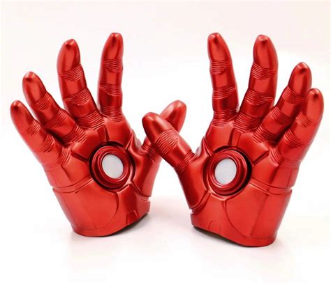 cool iron man glove  model  mockup
