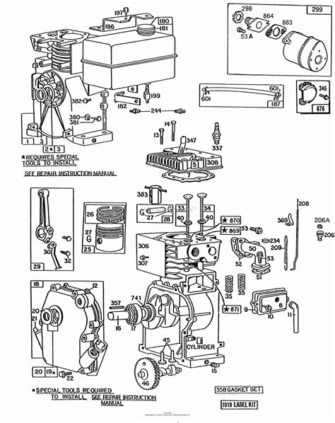 briggs  stratton engine schematic