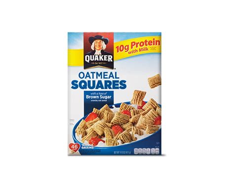 quaker oatmeal squares aldi