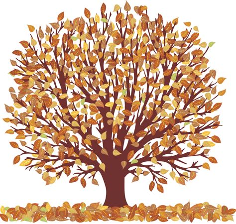 november tree clipart   cliparts  images  clipground