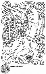 Celtic Dragon Knotwork Dragons Sidneyeileen Coloring Deviantart Pages Knots Tattoo Tattoos Colouring Portfolio Drache Tribal Visit Adult Books Symbols sketch template