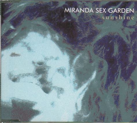 Miranda Sex Garden Sunshine Uk Cd Single Cd5 5 179202