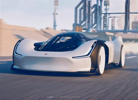 Tesla X Spacex Model R Concept Shows What Elon Musks Rumored Hypercar