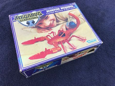 vintage kenner megabug gladiators scorpion toy goedenoldies