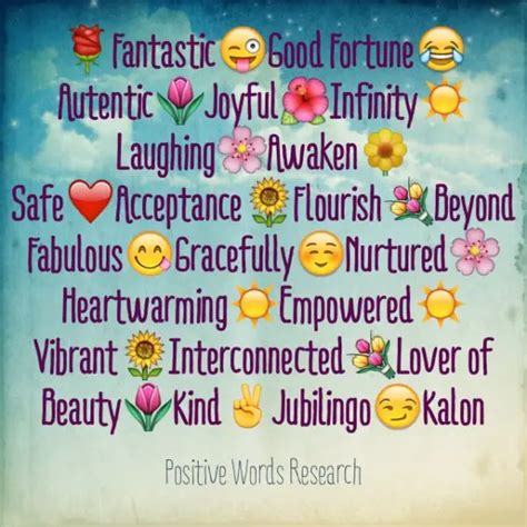 pictures  positive words positive words