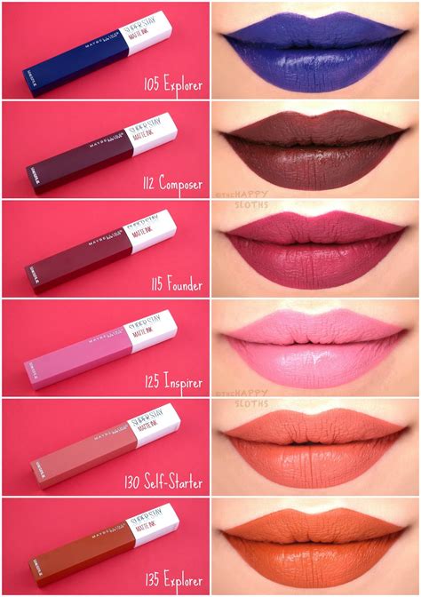 maybelline superstay matte ink city edition collection review
