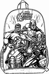 Avengers Wecoloringpage sketch template