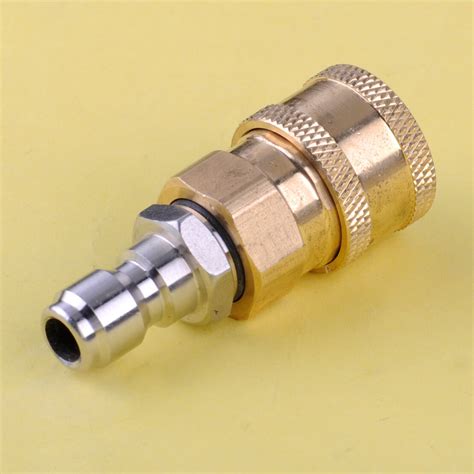 letaosk pressure hose coupling adapter connector mxmm coupler plug  hd hds spray