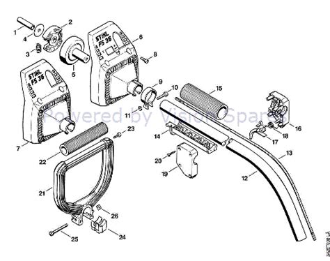 stihl fs  trimmer parts diagram wiring