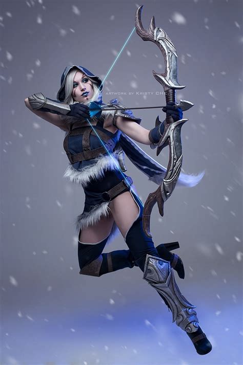 “the Arrow Will Find Its Target ” Beautiful Cosplay On Drow Ranger