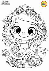 Coloring Pages Cuties Princess Cutie Bojanke Cute Kids Print Colorear Sheets Za Da Animal Dibujos Para Unicorn Bonton Color раскраски sketch template