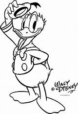 Donald Duck Coloring Pages Wecoloringpage Excellent Birijus Kids Printable sketch template