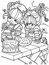 Coloring Pages Rainbow Brite Printable Bright Colors Favorite Choose Color Girl sketch template