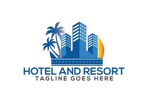 hotel  resort logo design template  shadhin ali  dribbble