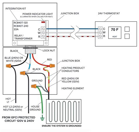water heater thermostat wiring diagram