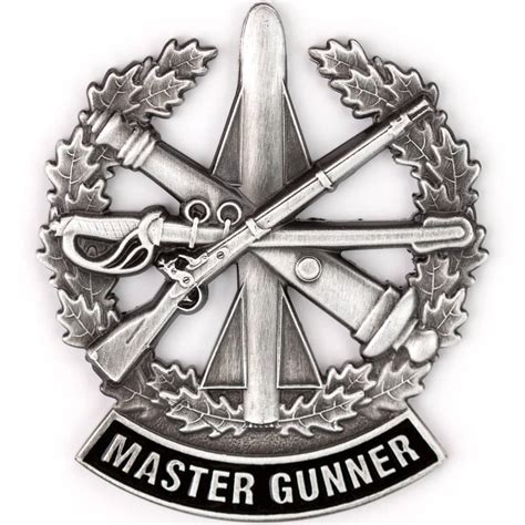 master gunner badges usamm