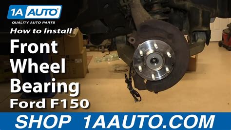 replace front wheel bearing hub assembly   ford   auto