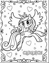 Coloring Little Princess Pony Pages Getdrawings sketch template