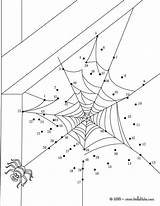 Dot Spider Web Halloween Dots Game Connect Printable Hellokids Pages Coloring Kids Math Activities Printables Print Worksheets Charlotte Games Preschool sketch template